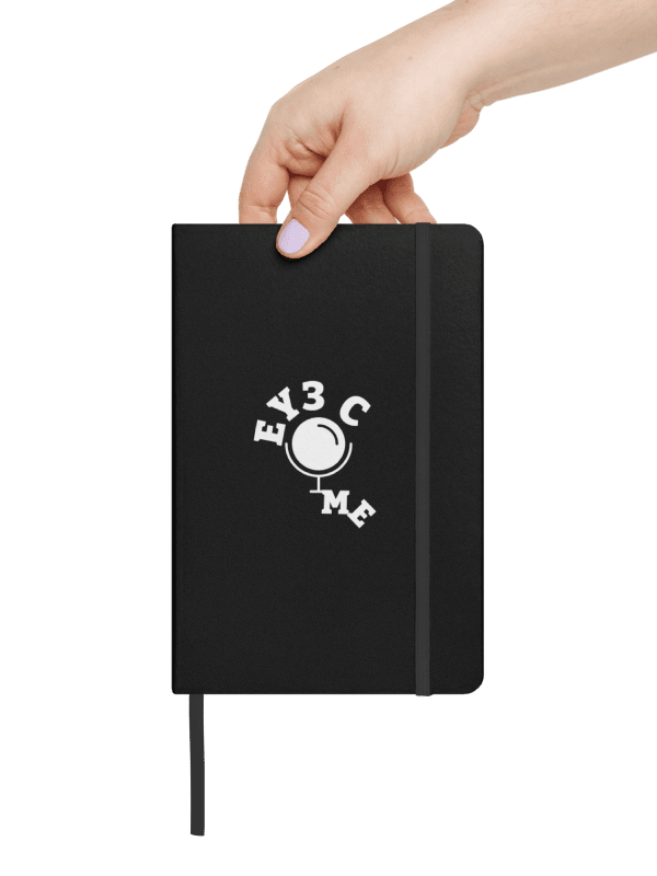 Ey3 C Me Hardcover Journal Black