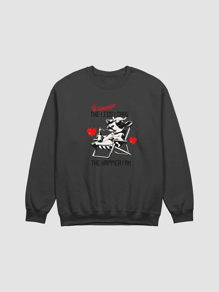 Chill Cow Graphic Crewneck Sweatshirt product image (11)