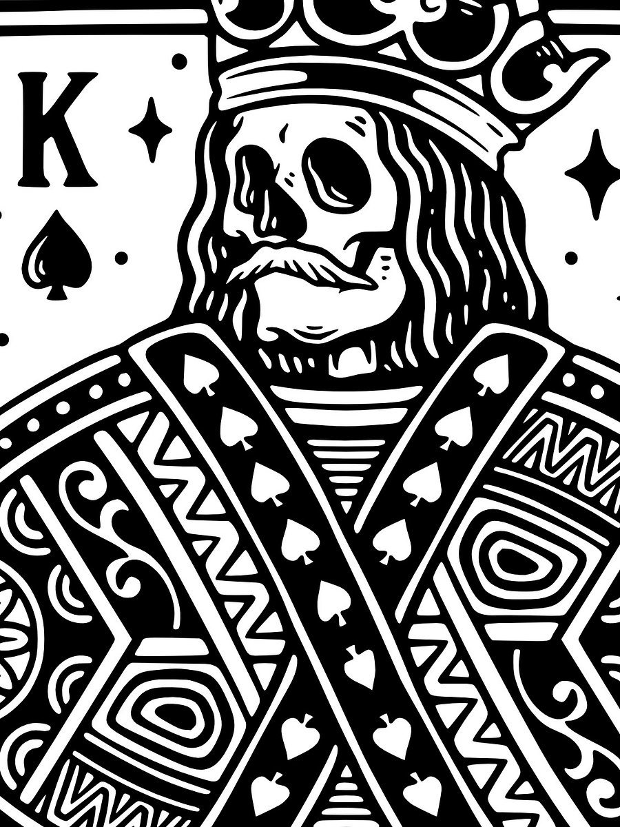 King Skull Card product image (1)