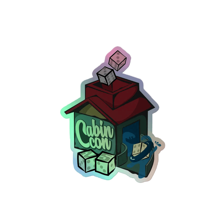 Cabin Con 2025 Holo Sticker product image (2)