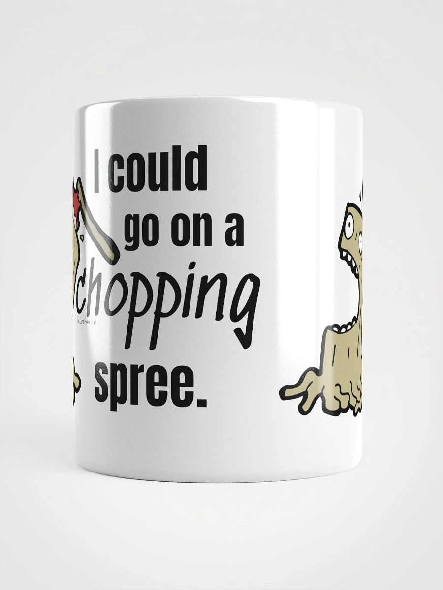 Chopping Spree Black - Large Print Mug product image (5)
