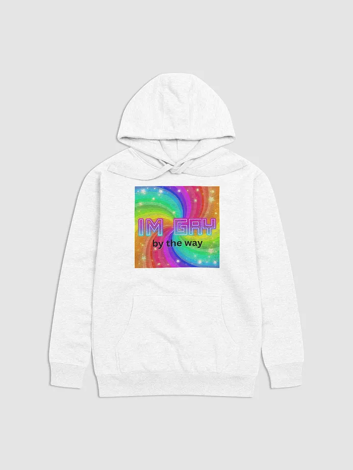 I'm Gay - by the way - Hoodie product image (1)