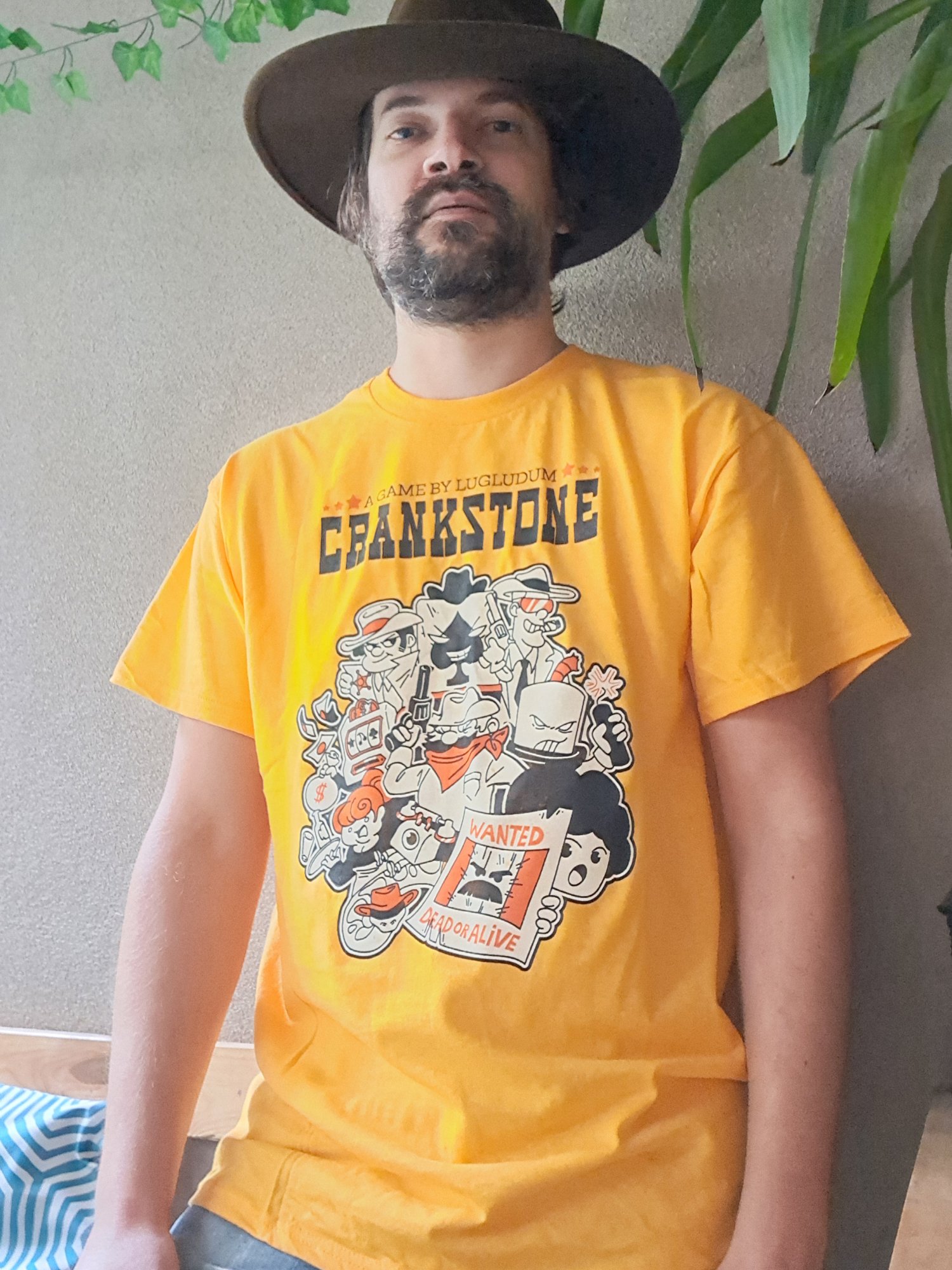 Crankstone Silkscreen t-shirt product image (1)