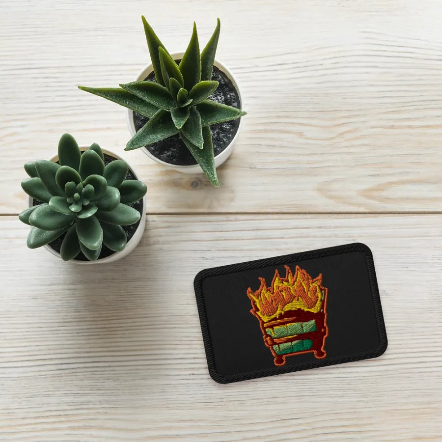 Dumpster Fire patch product image (4)