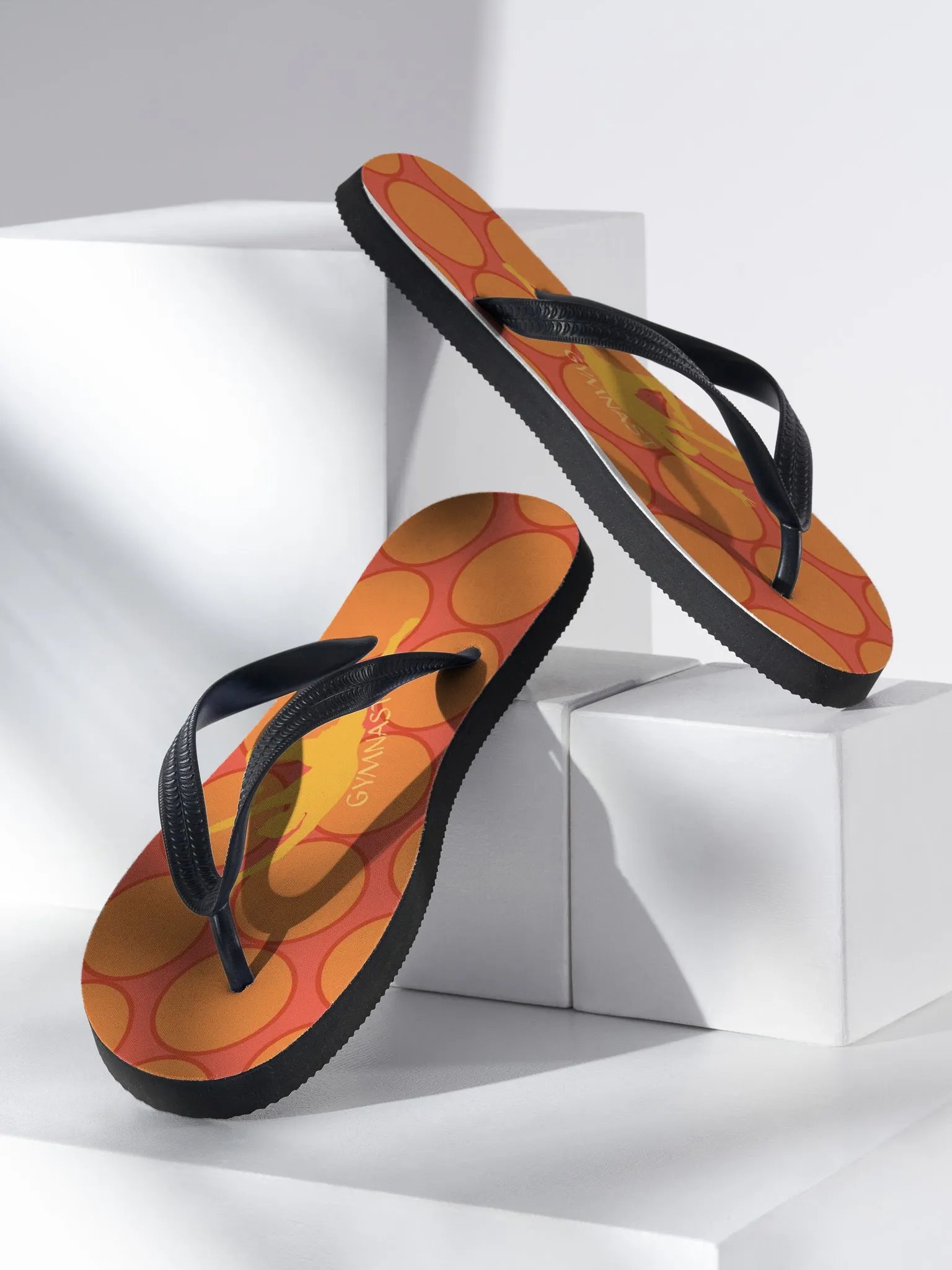 Gymnast Orange, pink and yellow Jandals product image (3)
