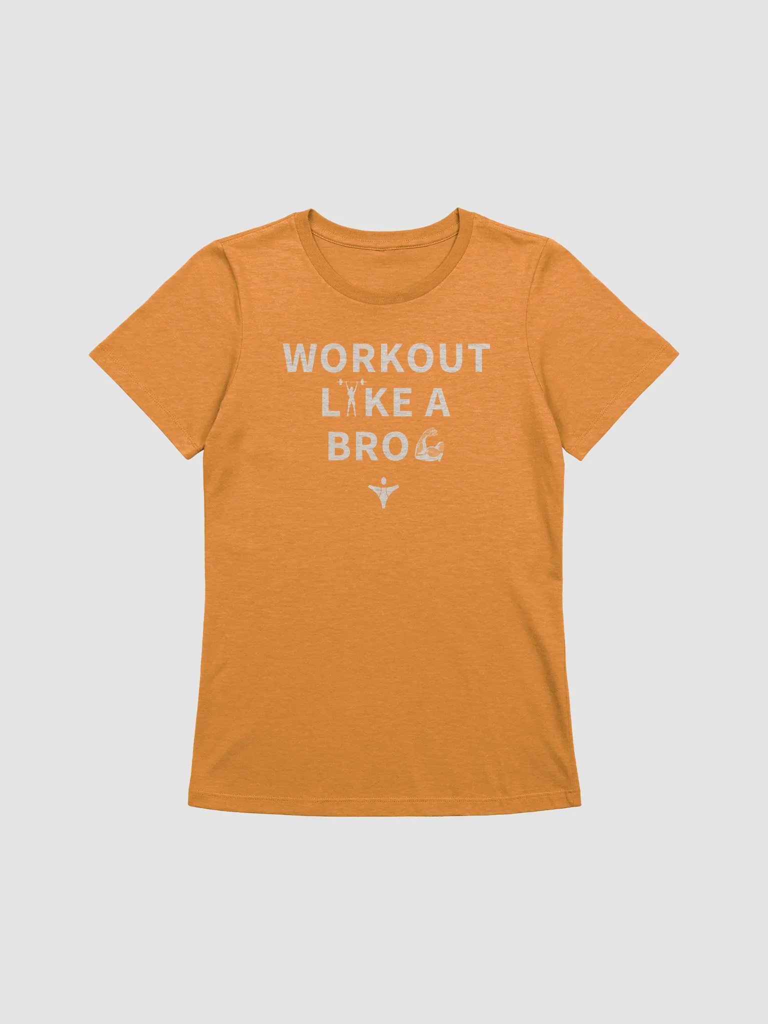 WORKOUT LIKE A BRO | Relaxed-fit Tee (Light Text) product image (1)