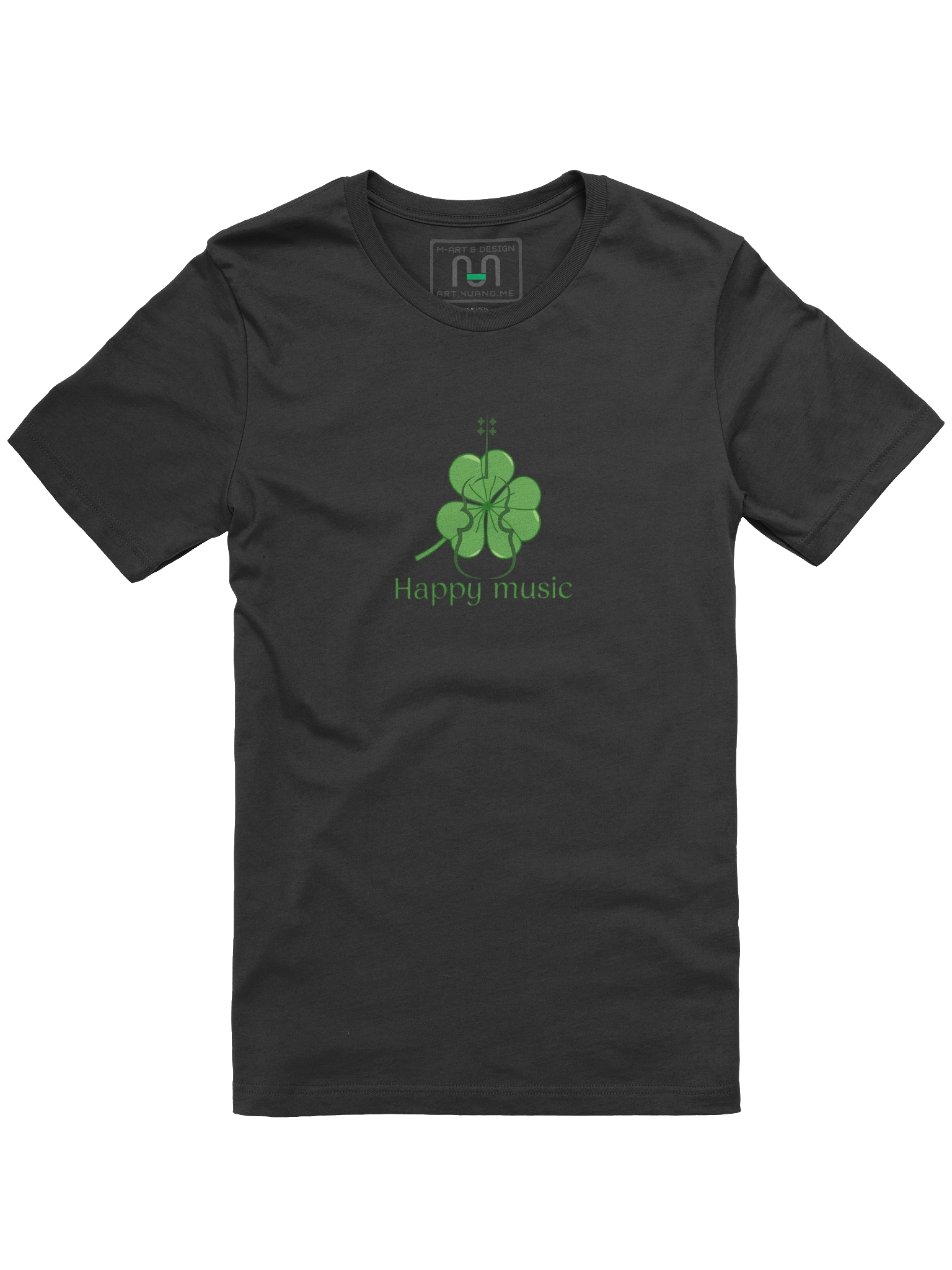 Happy Clover Music T-Shirt product image (1)