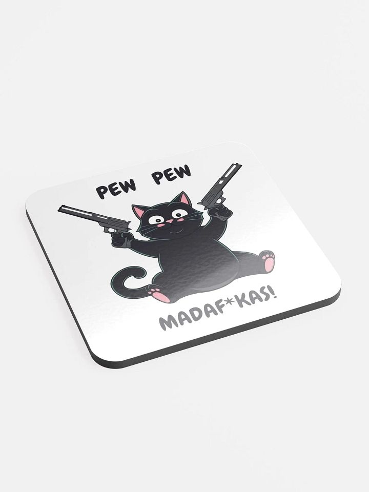 Pew Pew Kitty Coaster product image (2)