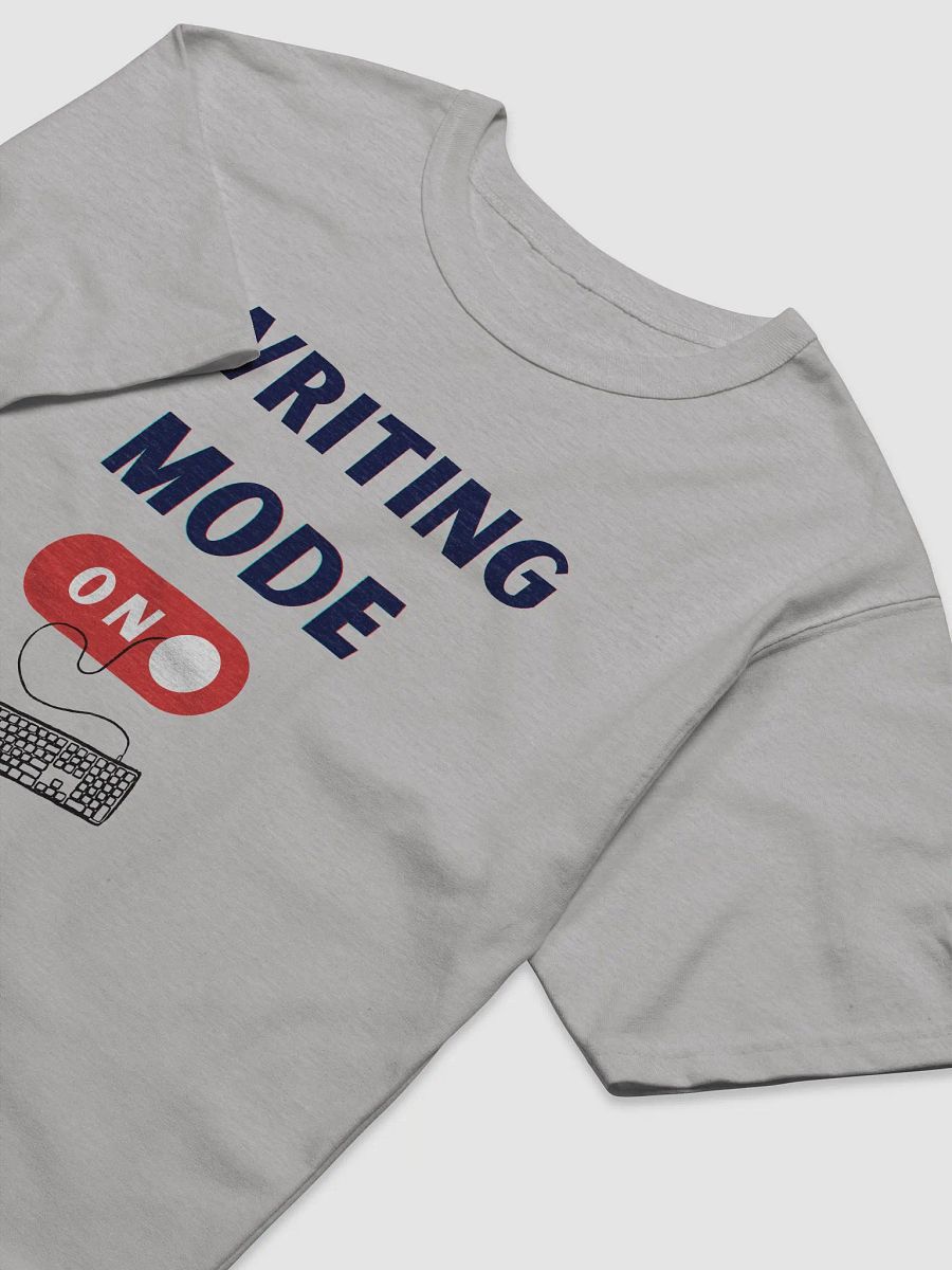 Writing Mode On - Relaxed Grey T-shirt product image (3)