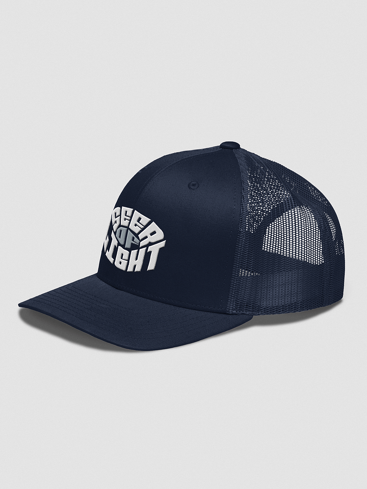 "SEER OF LIGHT" Retro Trucker Hat product image (9)