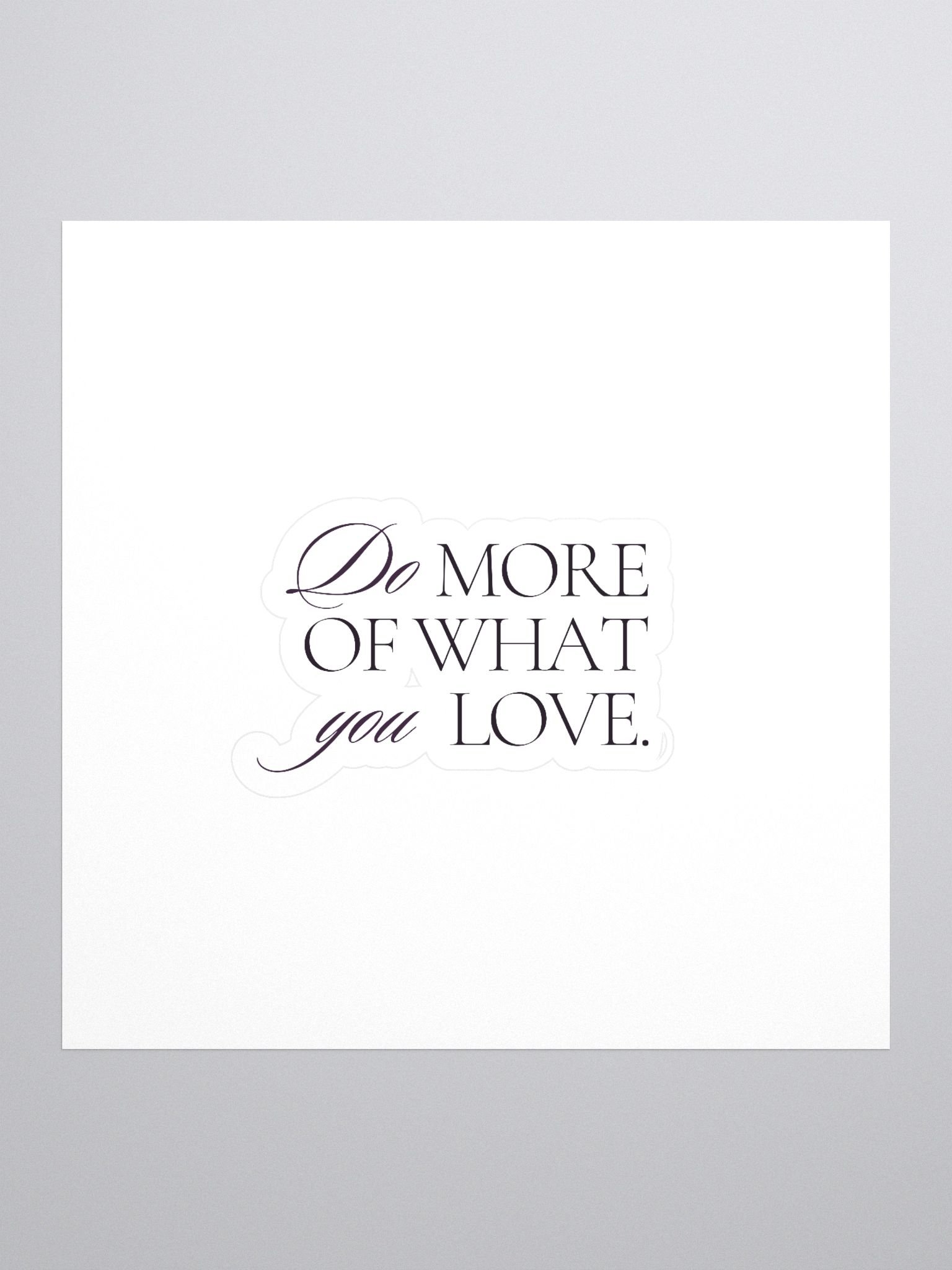 Scripted Inspiration Kiss Cut Stickers product image (1)