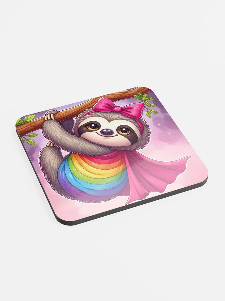 Pris-Pride -Glossed Cork Coaster product image (2)