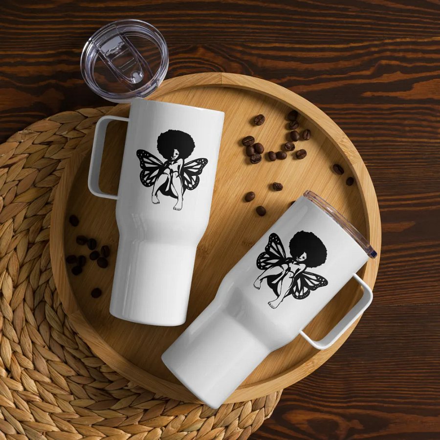 "Wings of Transformation" Travel Cup product image (3)