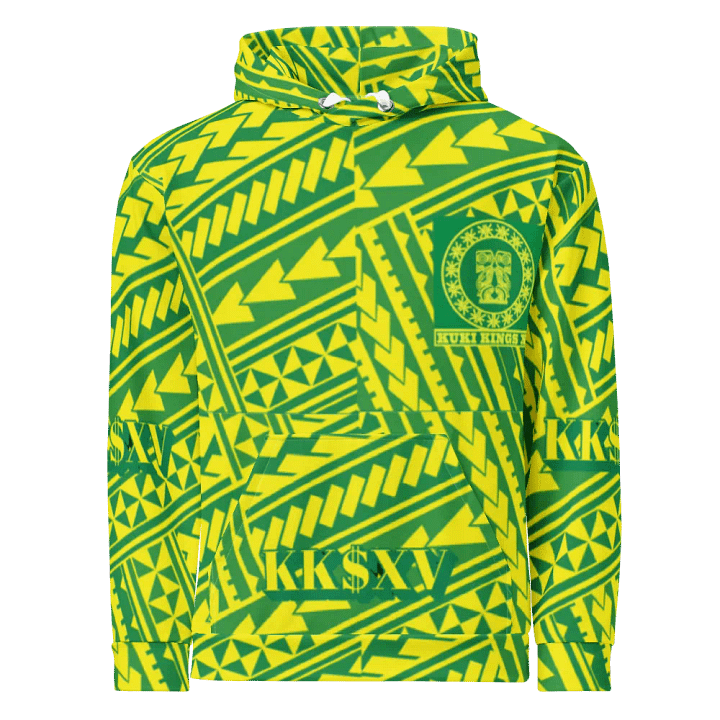 Polynesian Symmetry TATAU Recycled Hoodie product image (1)