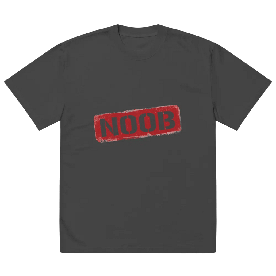 Oversized NooB T-shirt product image (17)