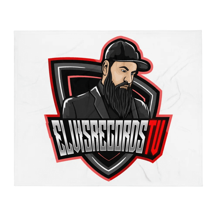ELVISRECORDSTV Beard Throw Blanket product image (2)