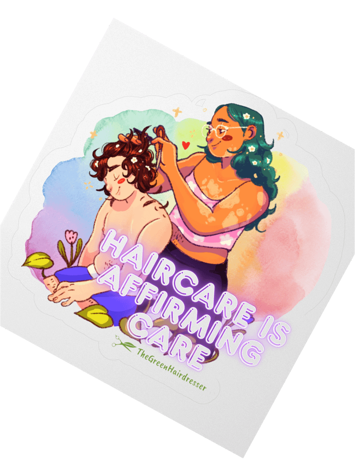 Haircare is Affirming Care Sticker product image (6)