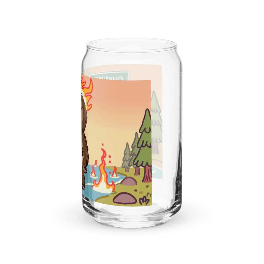 irritated ohio bigfoot glass product image (7)