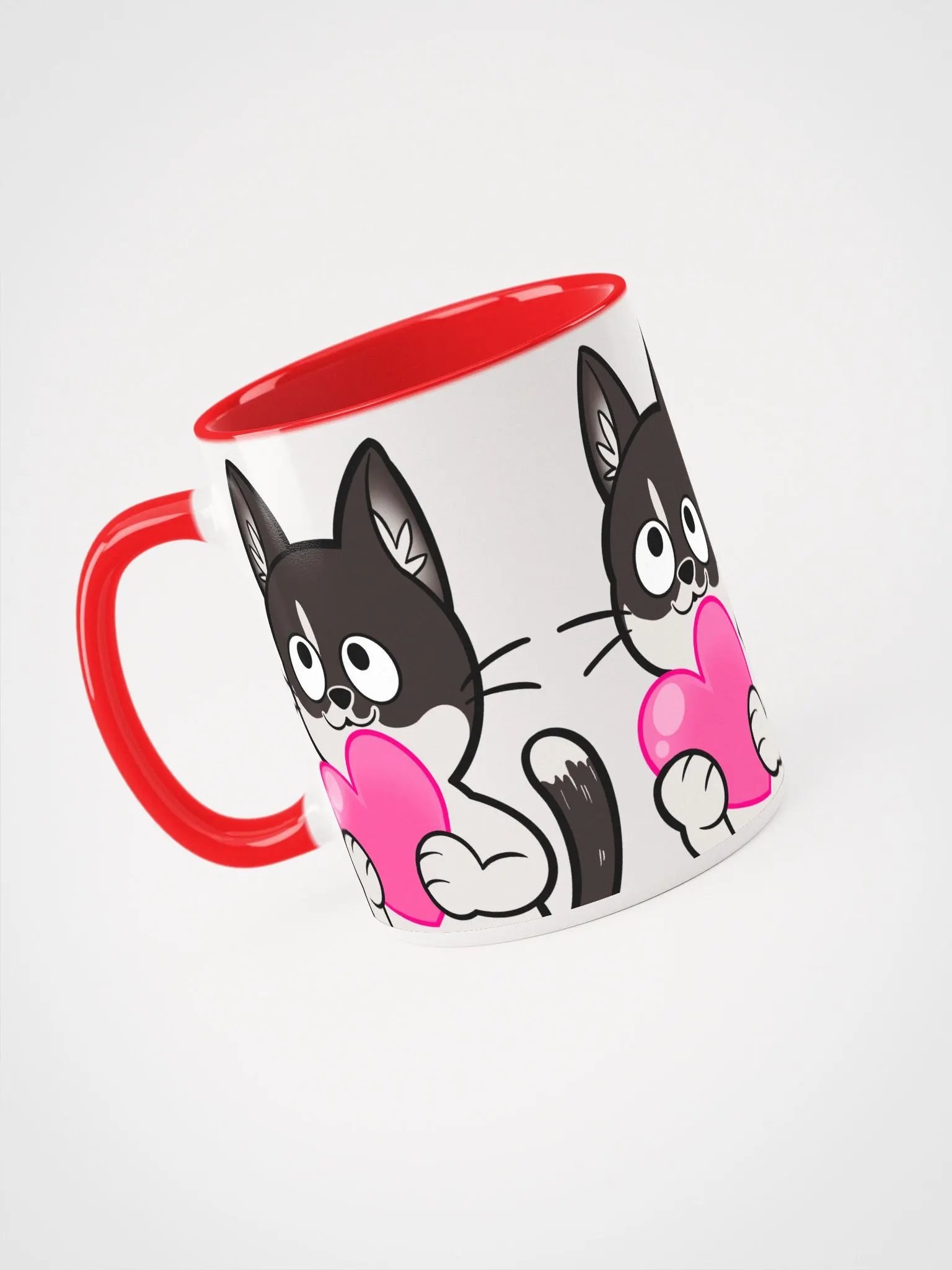 Kipper Love White/Red Mug product image (5)