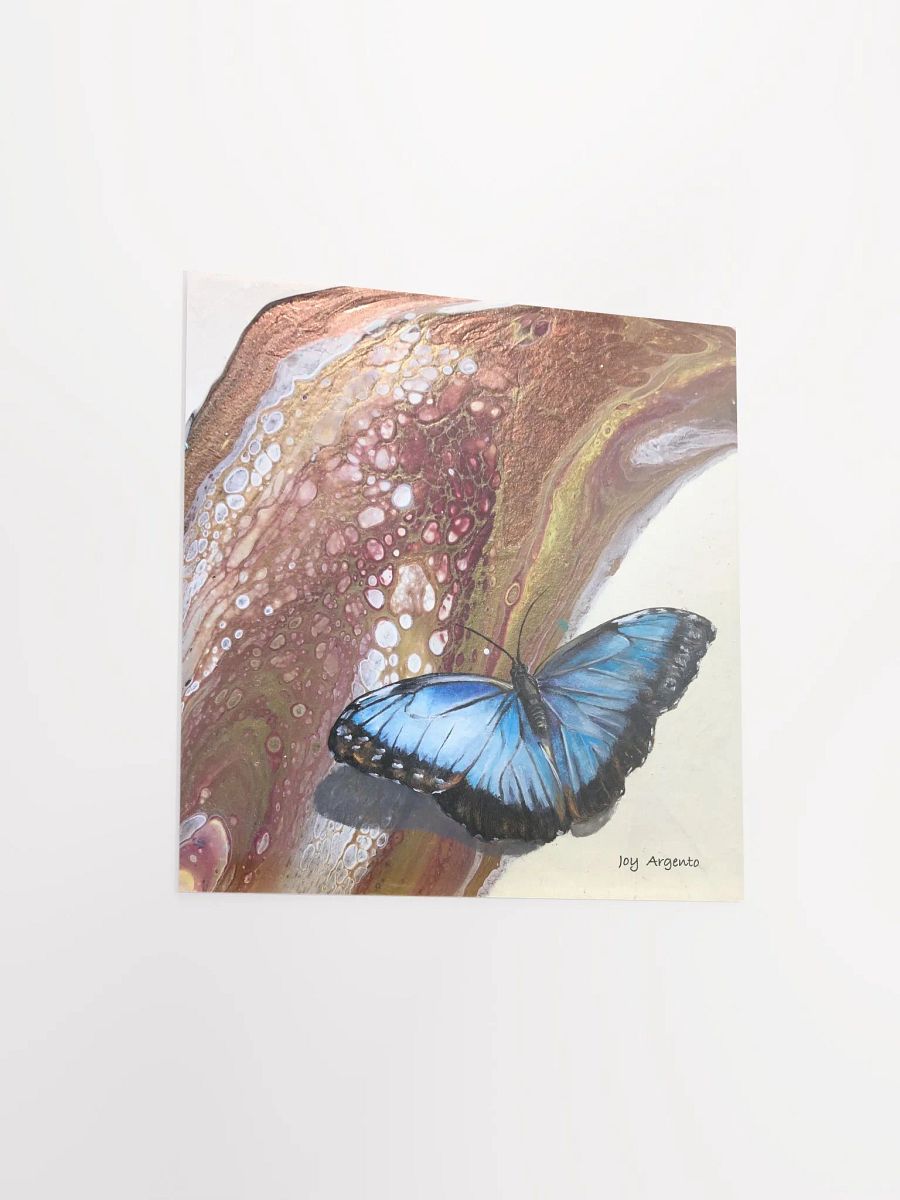 Blue Butterfly Print product image (3)