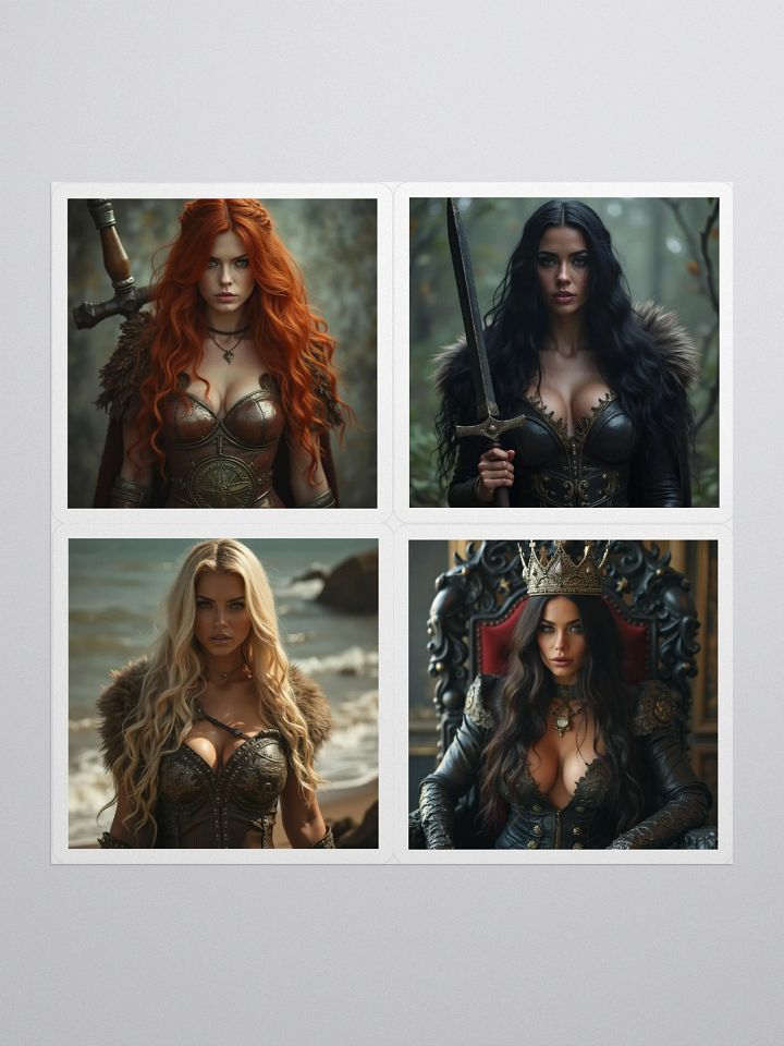 Viking Queens Sticker Packs product image (1)