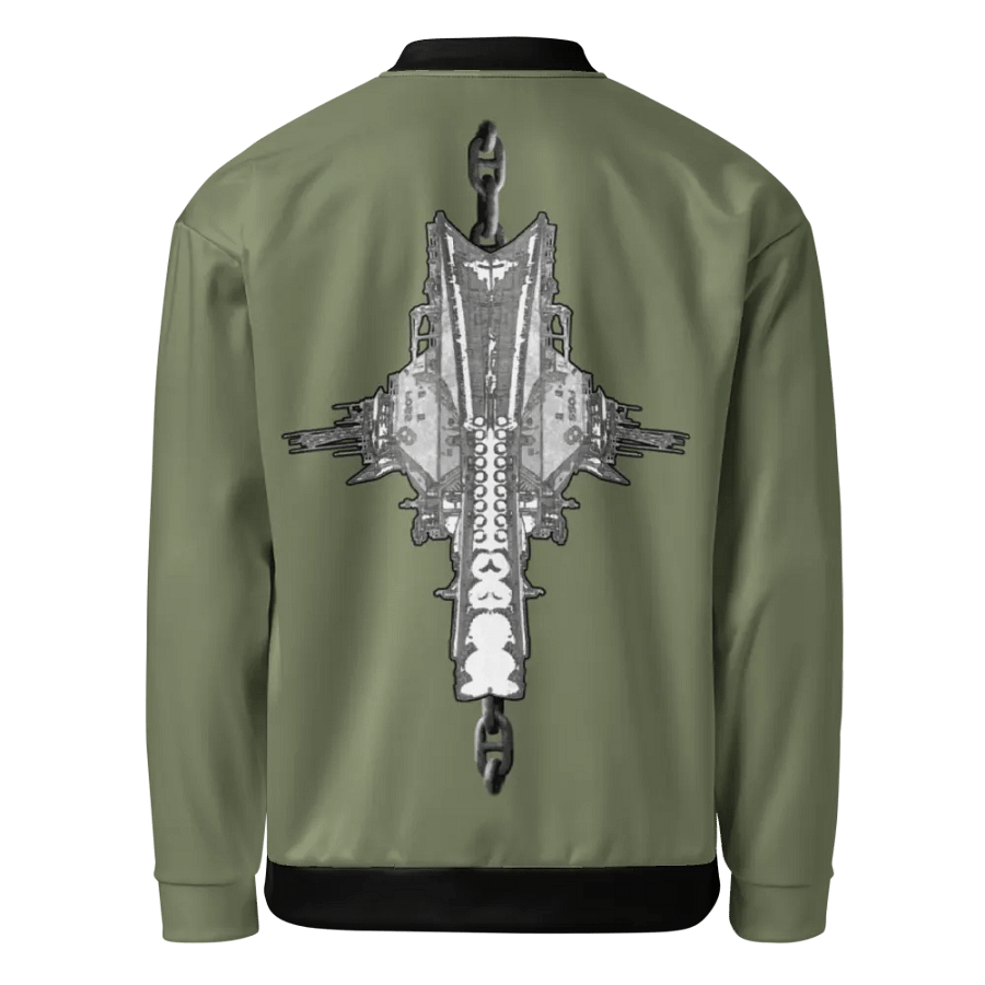 Green Foss double tug Bomber Jacket product image (1)