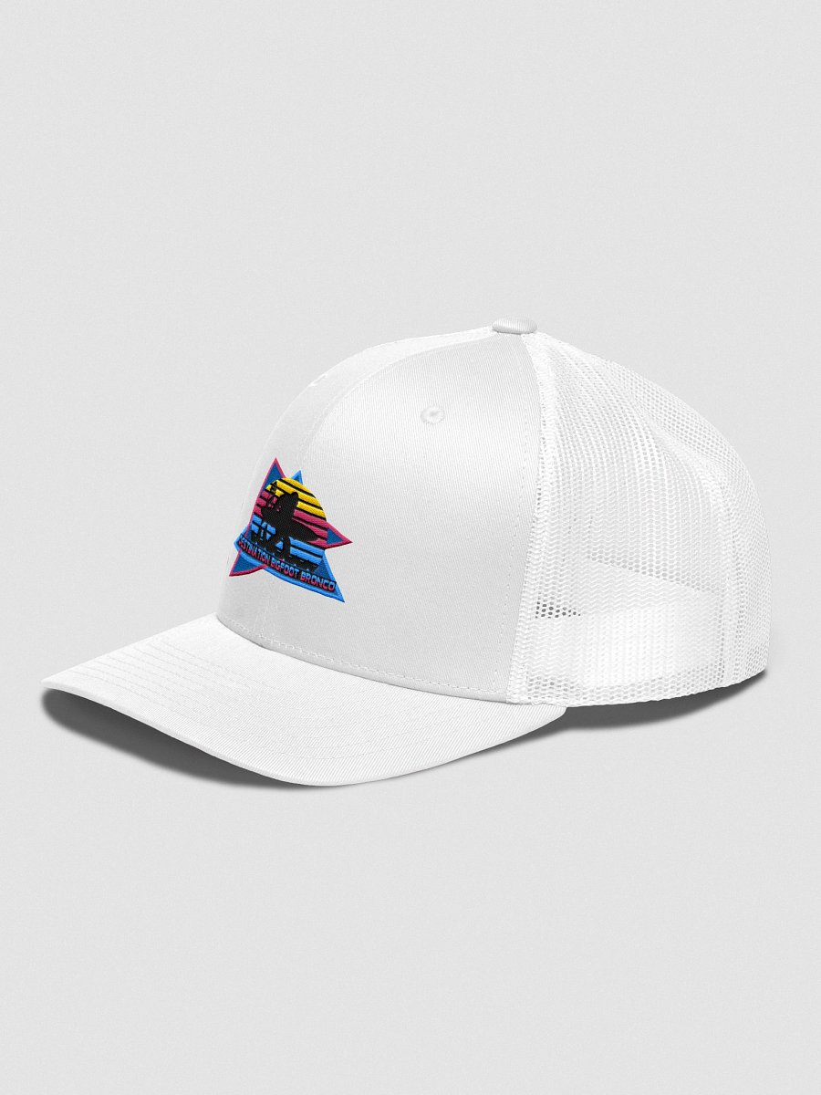 Retro-Inspired Original White Trucker Cap product image (2)