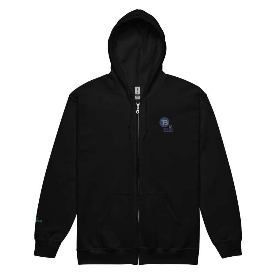 Embroidered Blitz Logo Unisex Zip Hoodie - Legion Series product image (3)