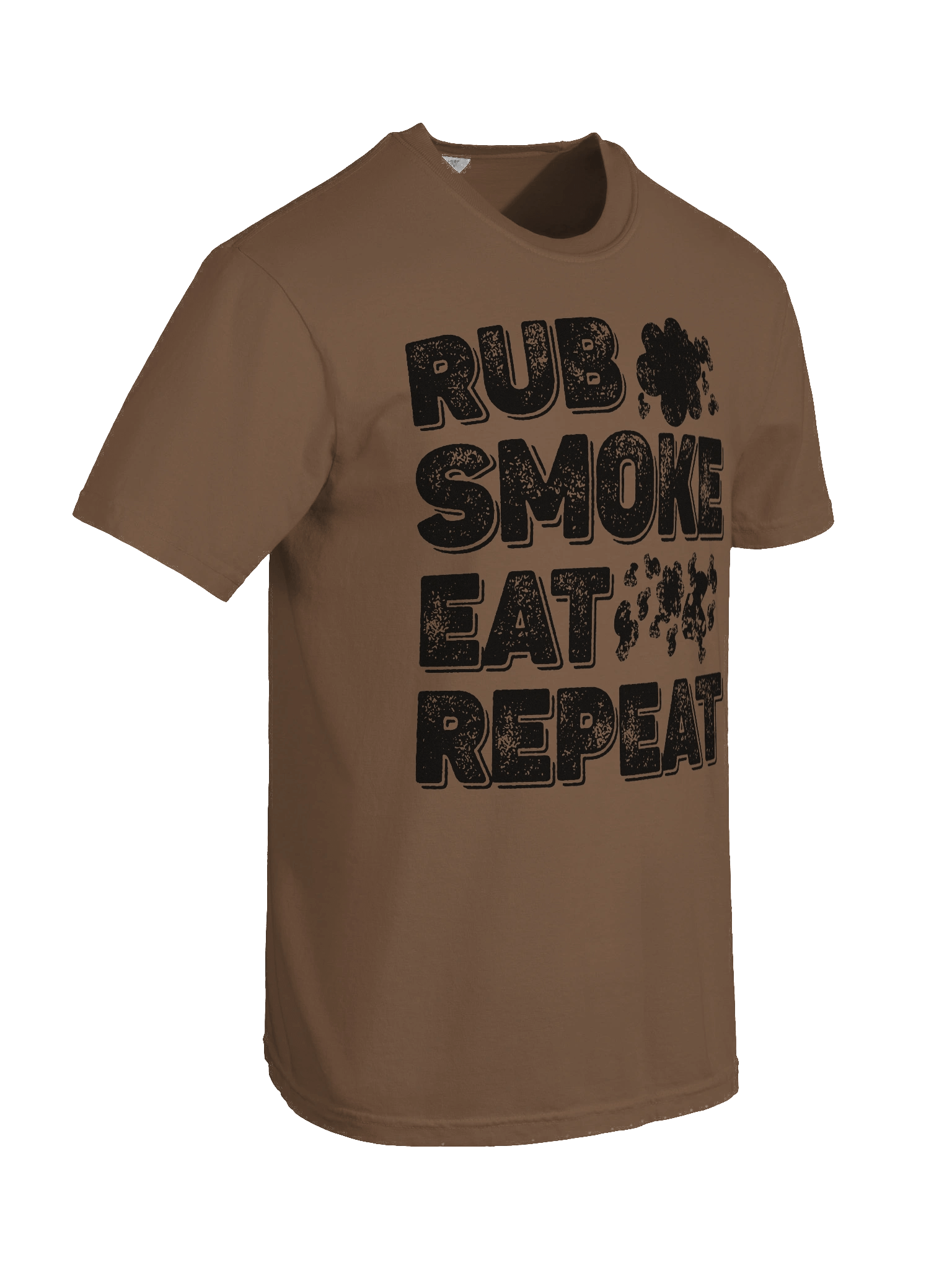 Rub Smoke Eat Repeat Grill Master Comfort Colors Tee product image (5)