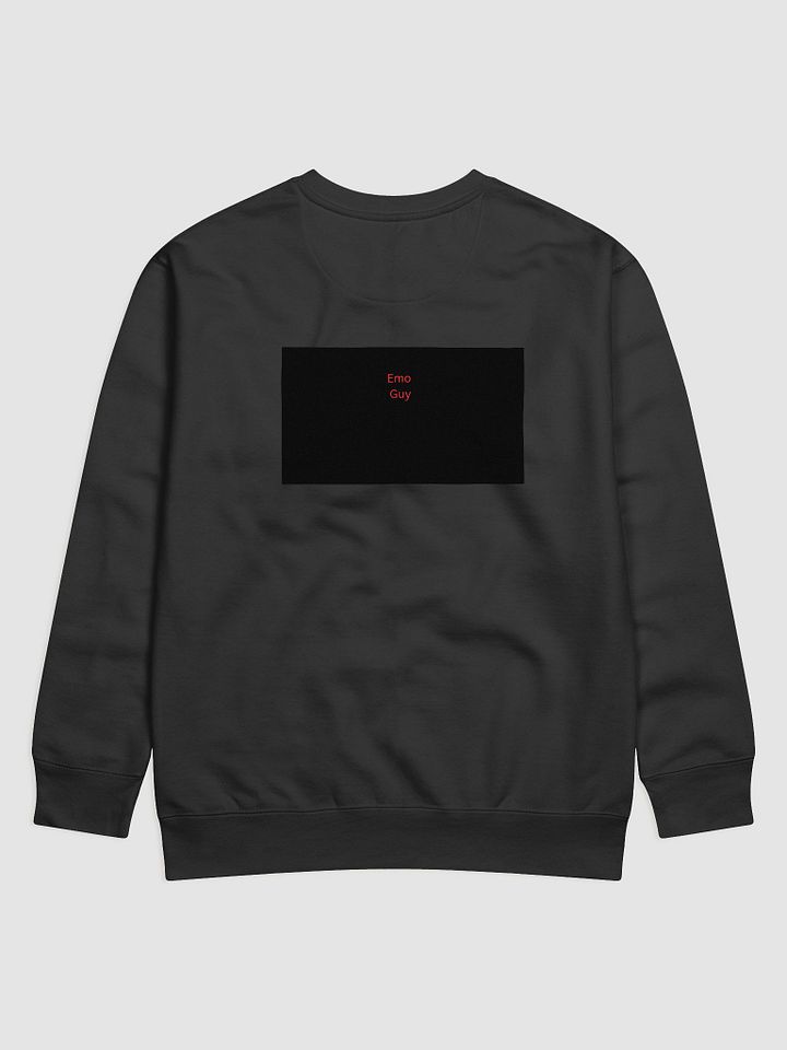 Emo Guy Red Text Premium Sweatshirt product image (2)