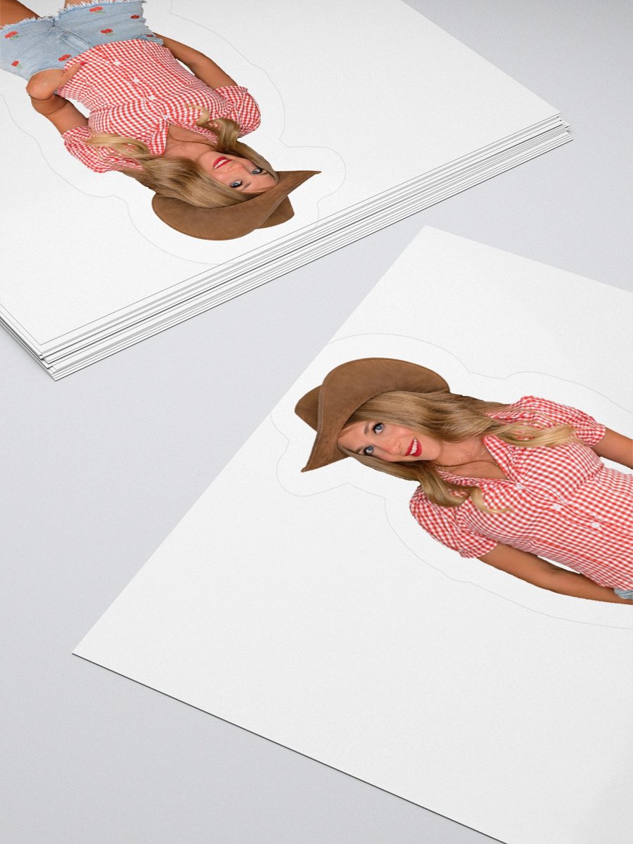 Cowgirl Cosplay Sticker v2 product image (7)