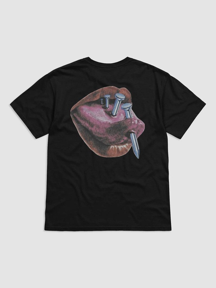 Mouth With Nails Backprint T-Shirt product image (1)