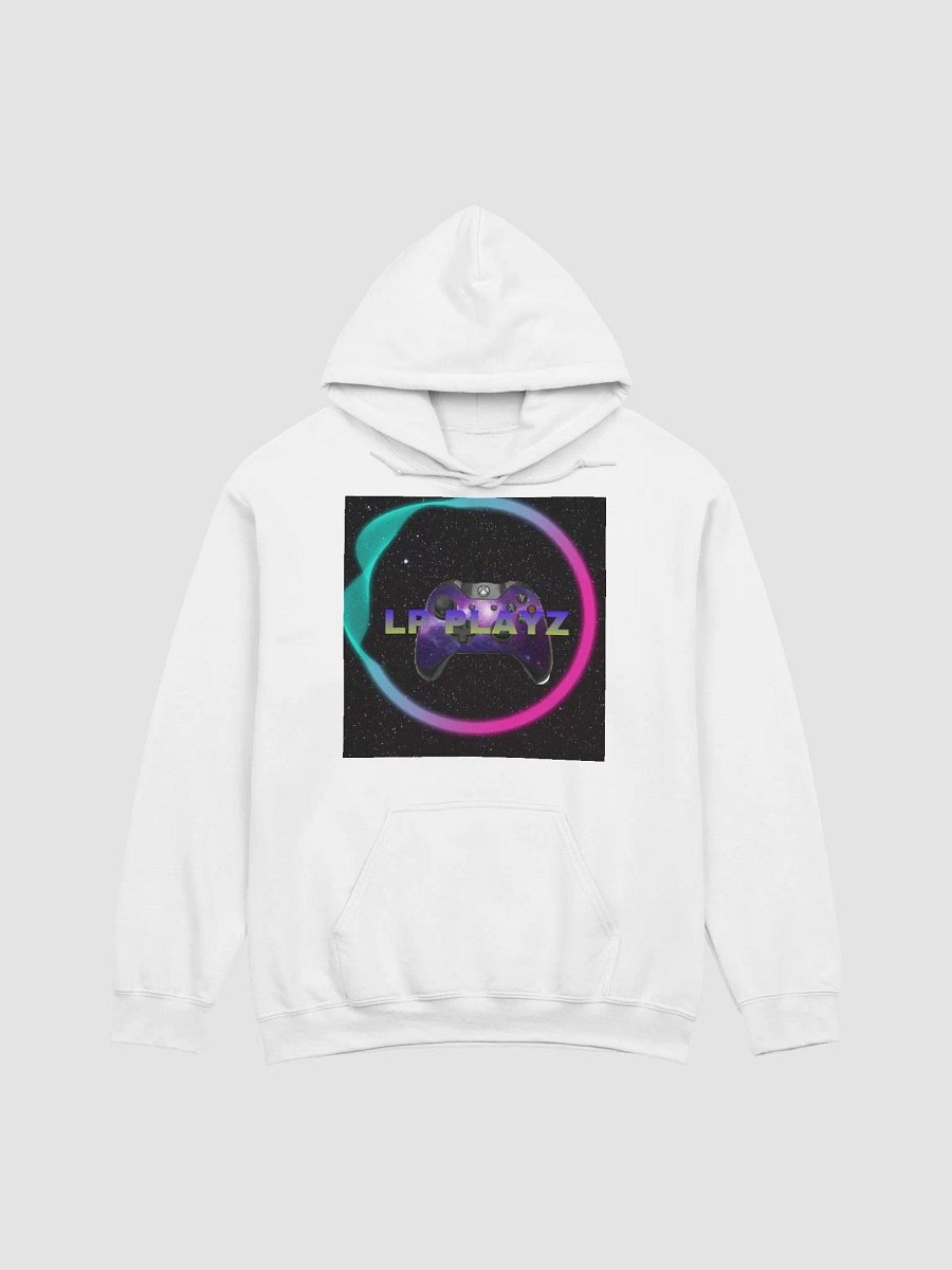 white lp hoodie product image (1)