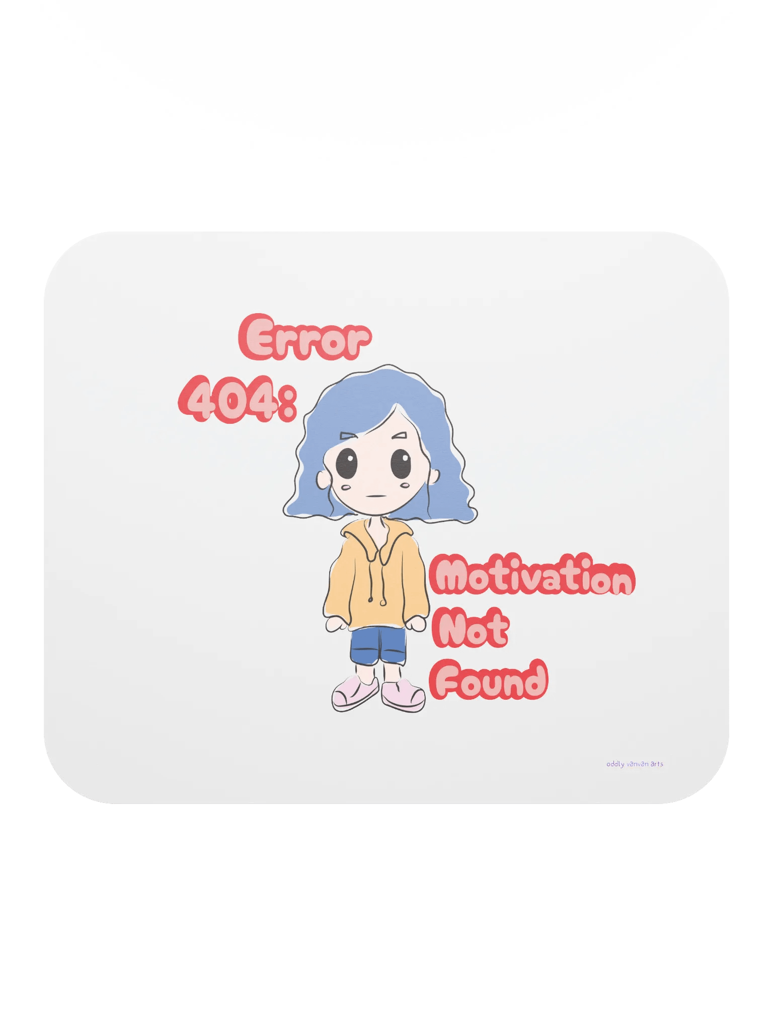 Error 404: Motivation Not Found Mouse Pad product image (5)