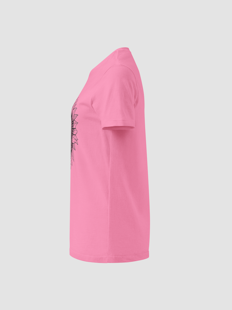 Women’s Sunflower Graphic Tee – Short Sleeve, Soft Cotton, Casual Summer Top product image (27)
