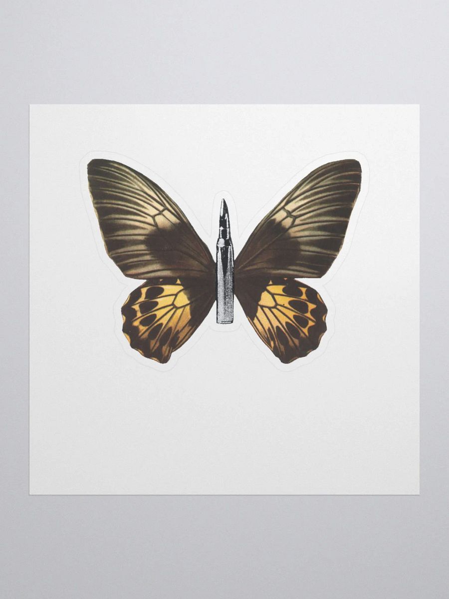 On The Wings Of A Butterfly - Kiss cut Stickers product image (1)