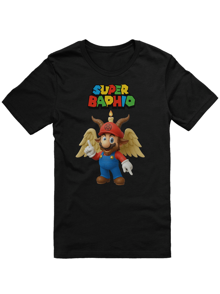 Super Baphio: The Dark Plumber Parody Tee product image (3)