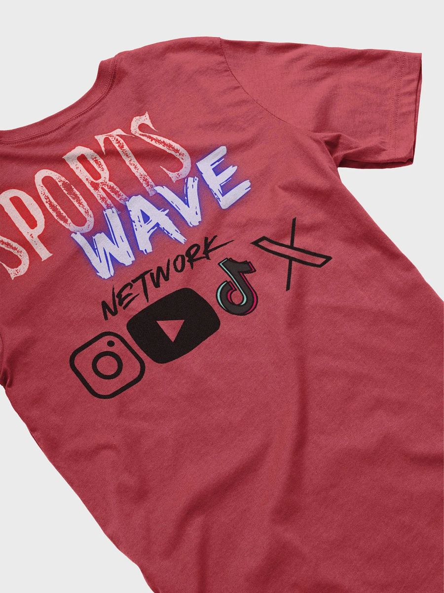 Sports Wave Network - T-Shirt w/Logo & Socials product image (5)