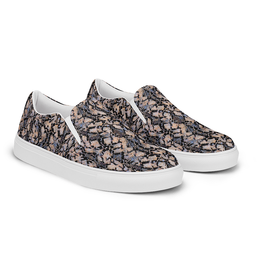 Best Snake Skin Canvas Shoes product image (2)