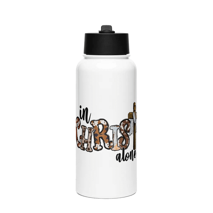 In Christ Alone - Stainless Steel Sports Water Bottle product image (1)