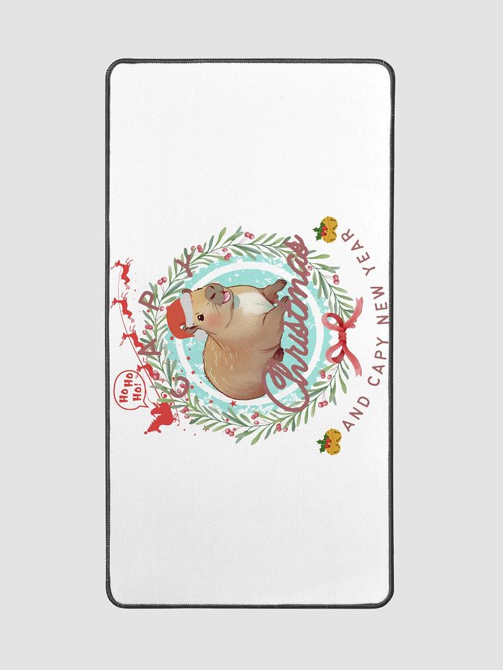 Cappy Christmas Desk Mat product image (2)