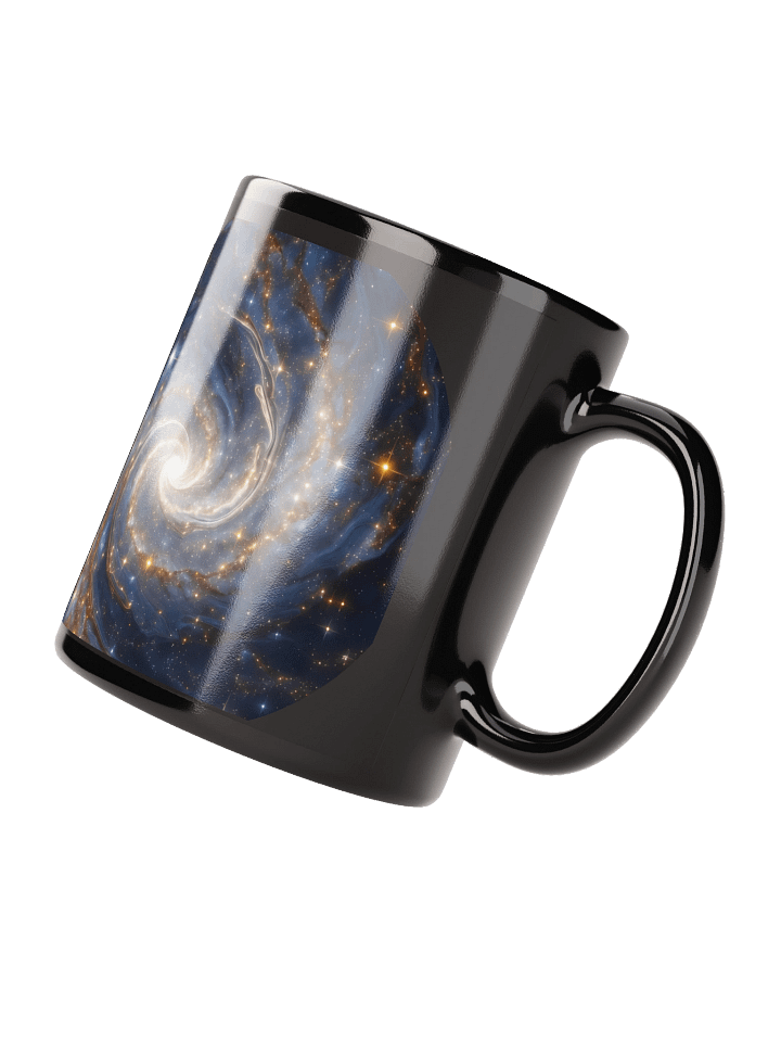 Milky-Way Black Glossy Mug product image (4)