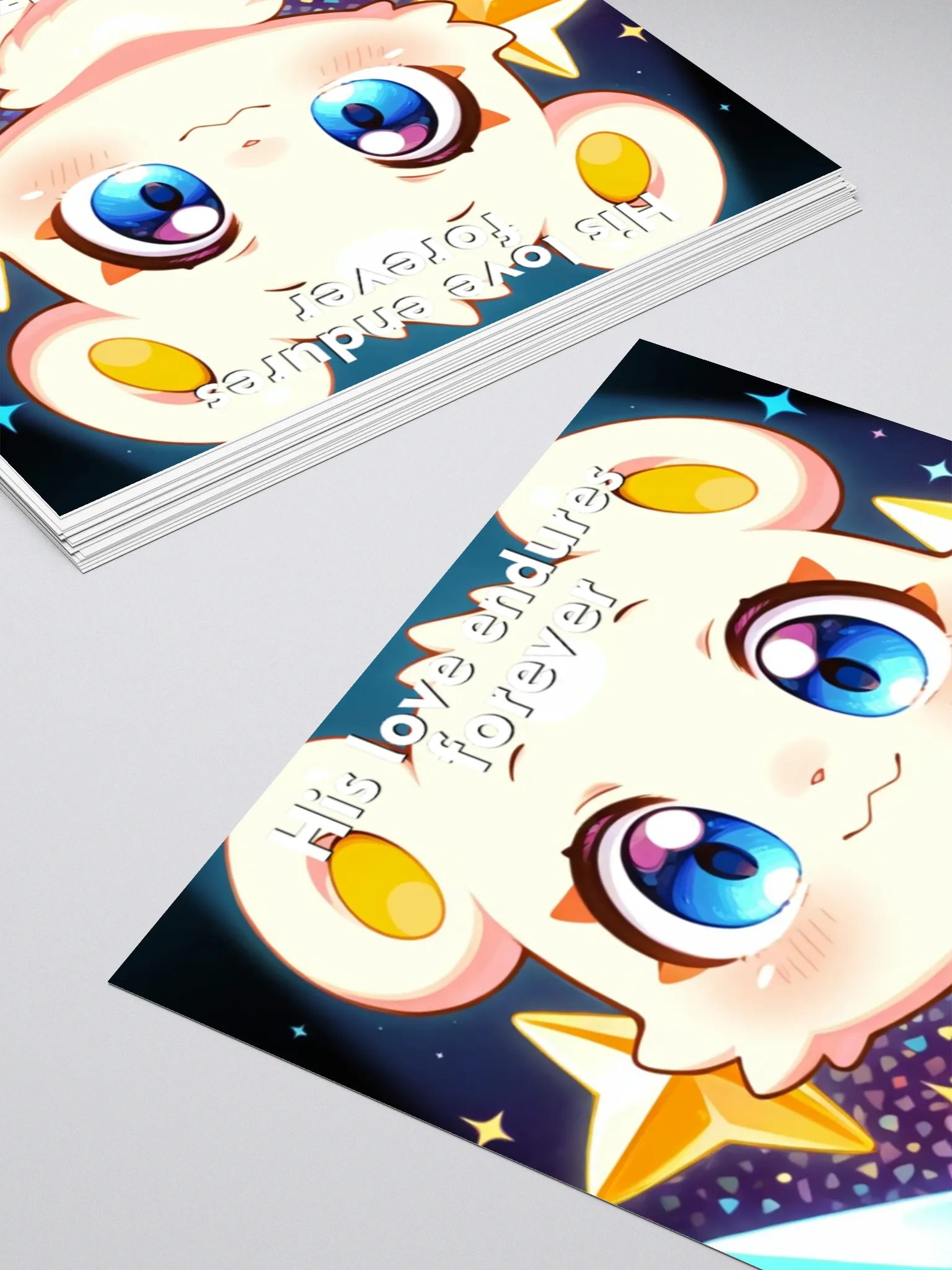 Bible Cuties Vicky - His love endures forever Sticker product image (7)