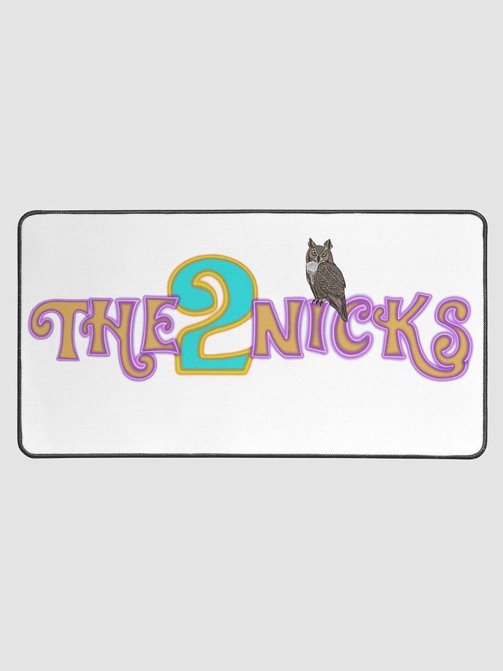 The2Nicks Desk Mat (White) product image (1)