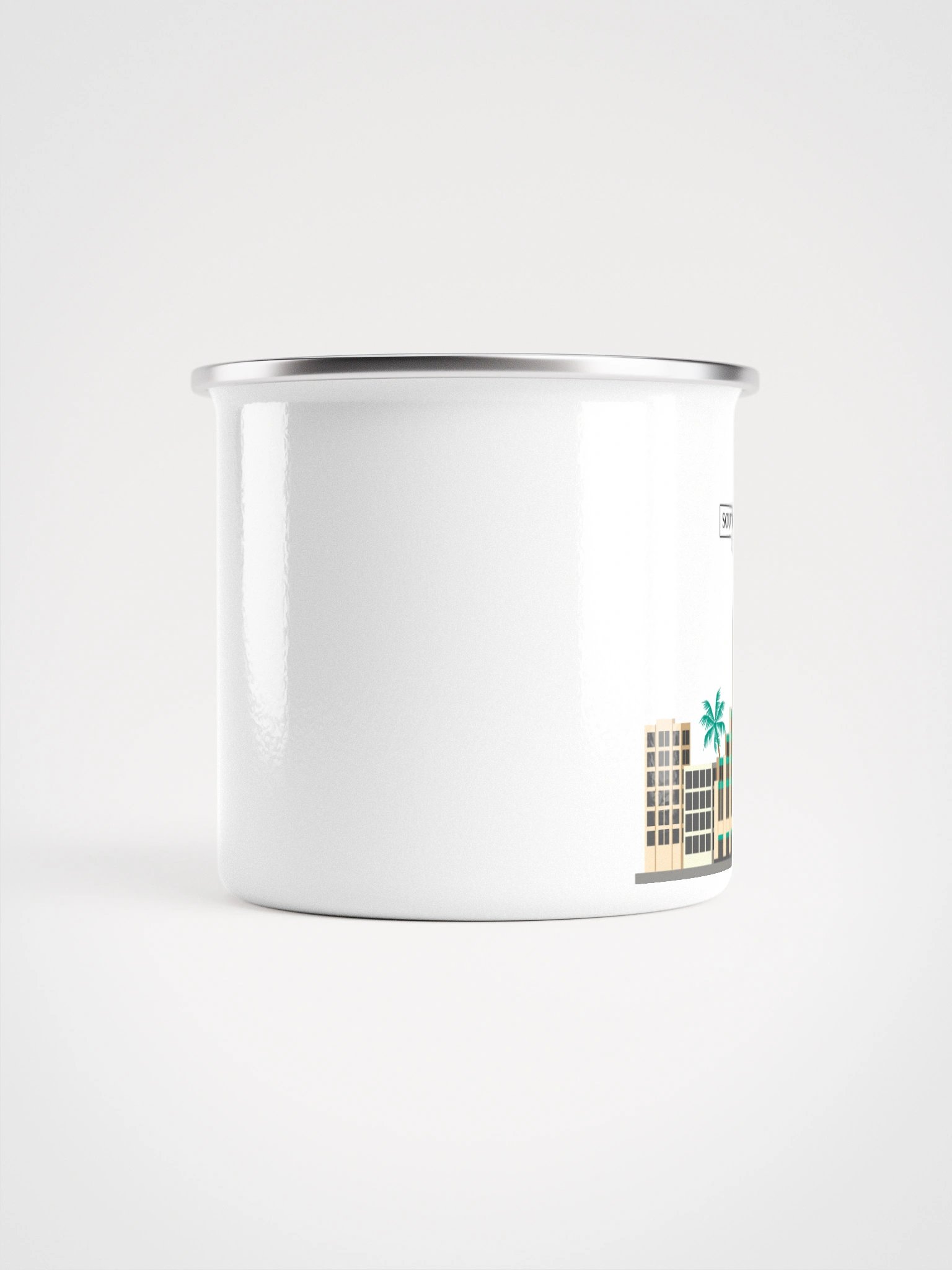 BW Building Illustration Mug product image (2)