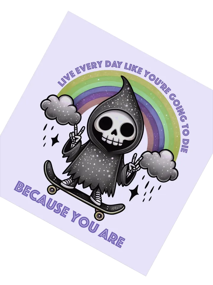 Live Every Day Sticker (Purple) product image (2)