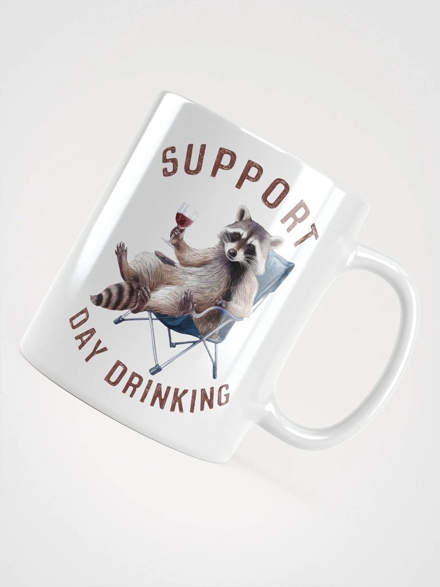 Laid-Back Raccoon Day Drinking Mug product image (11)