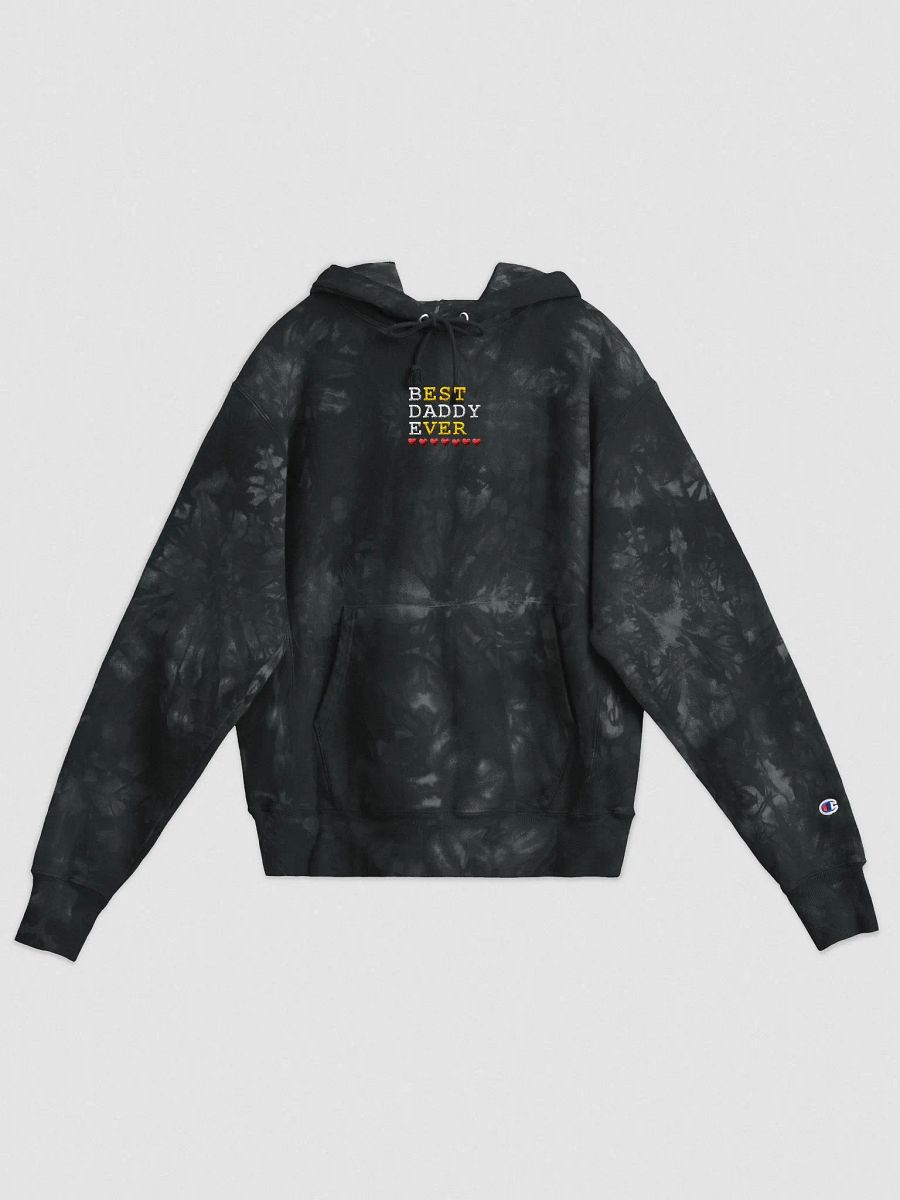 Best Daddy Ever Champion Tie-Dye Hoodie product image (1)