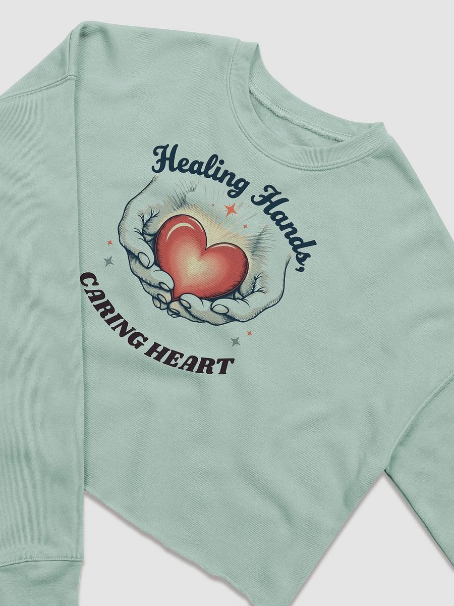Healing Hands Crop Sweatshirt product image (5)