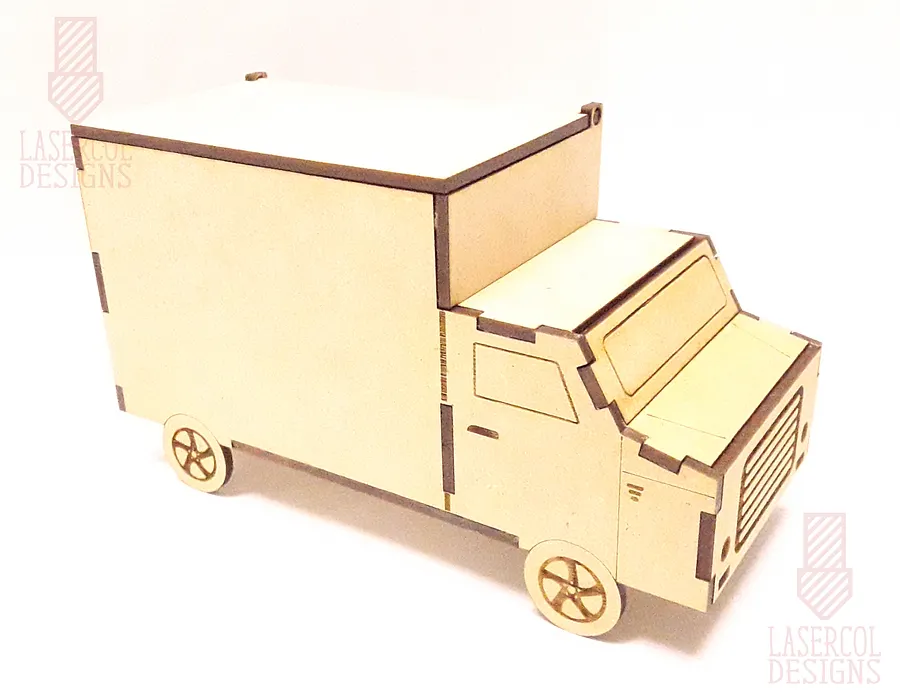 Box Car - Laser Cut Files product image (6)